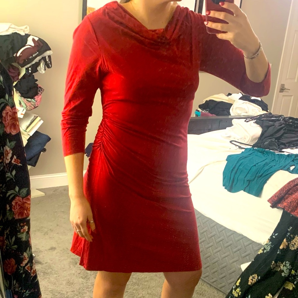 Curve Huggung Cotton Patagonia Dress